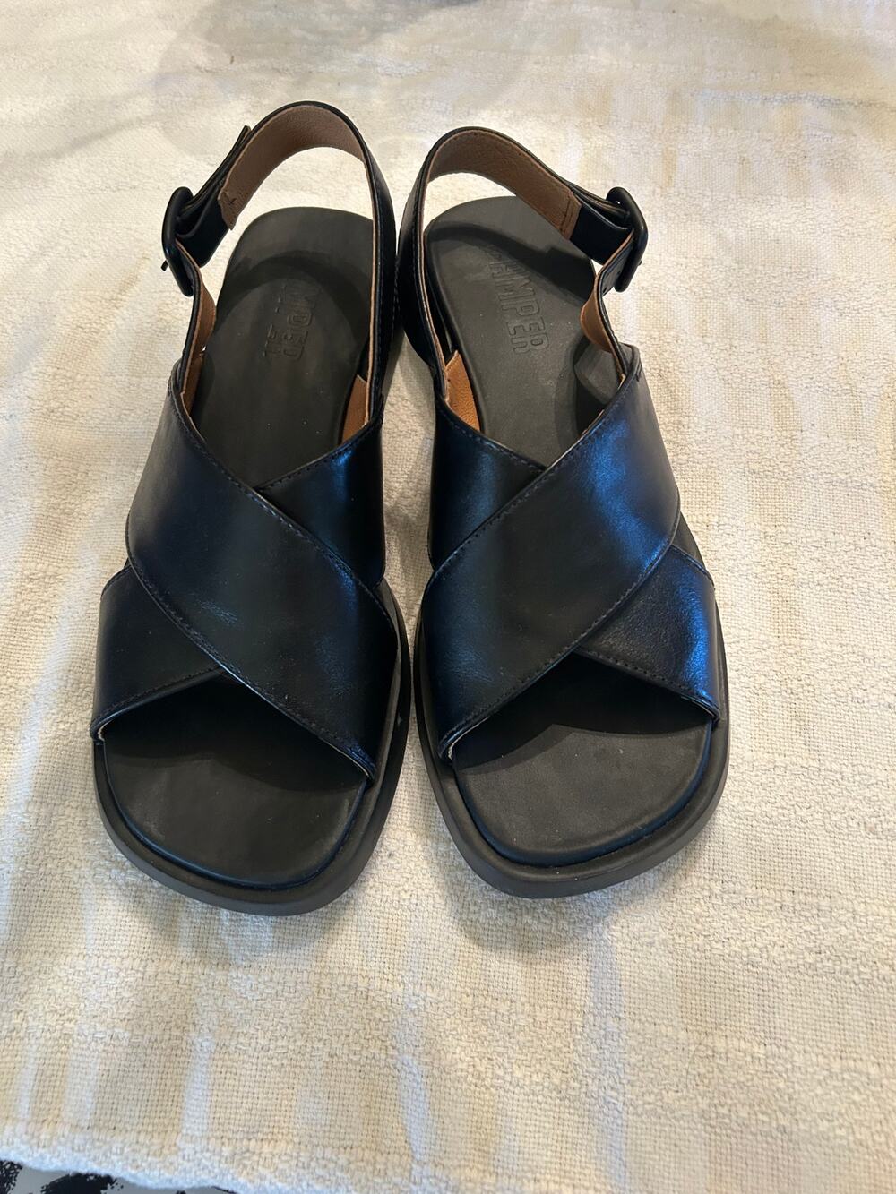 Camper Dana Leather Slingback Sandals Size 39 EU